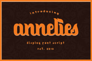 Annelies Display Font for High-Impact Campaign Graphics