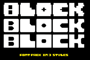 Block Family: A Modern Display Font for Bold Business Branding