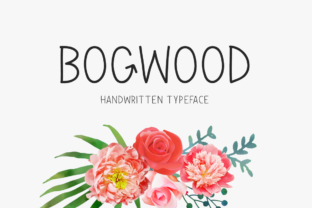 Bogwood Display Font Review for Handmade Shop Branding