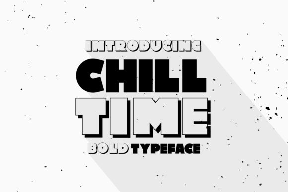 Chill Time Typeface Review: A Cute Display Font for Editorial Design
