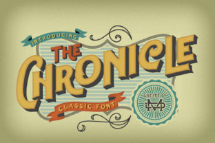 Chronicle: The Bold Vintage Display Font for Scroll-Stopping Campaigns