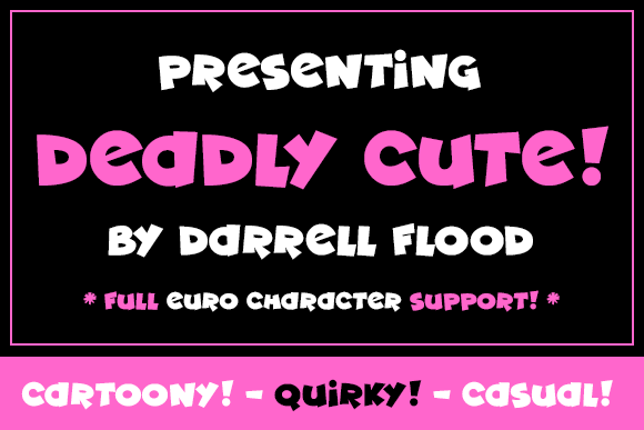 Deadly Cute Typeface Review: A Maker’s Take on This Playful Display Font