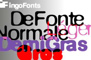 DeFonte Plus: A Display Font for Authentic Campaign Design