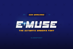 E-Muse Typeface for Dynamic eSports Branding