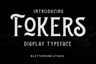 Fokers Display Typeface for Modern Web Design