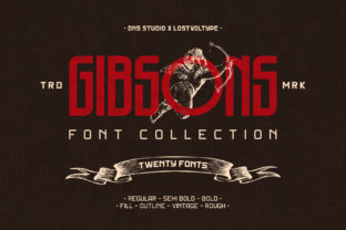 Gibsons Family: The Versatile Display Font for High-Impact Campaigns