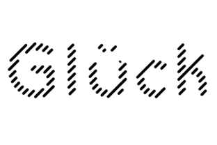 Gluck Stripes: The Elegant Display Font for Timeless Branding