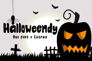 Halloweendy Typeface Review: A Playful Display Font for Spooky Branding