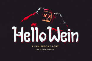 Hello Wein Typeface Review: A Spooky Display Font for Bold Branding