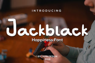Jackblack: A Quirky Display Font for Playful Brand Identity