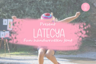 Latecya Free Download: Bold Whimsical Display Font