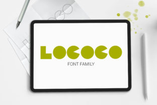 Lococo Family: A Fun Display Font for Standout Handmade Brands