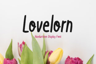 Lovelorn Display Font Review for Romantic Branding