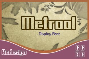 Metrool: The Bold Display Typeface for High-Impact Campaign Visuals