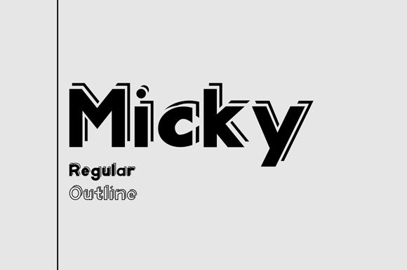 Micky Free Download: A Playful Display Font Review