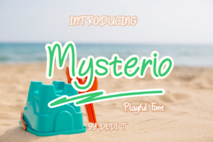 Mysterio: A Whimsical Display Font for Handmade Branding