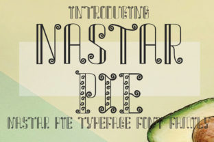 Nastar Pie: The Bold Display Font for Modern Editorial Design