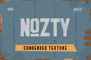 Nozty: A Tall, Condensed Sans Serif for Timeless Brand Elegance