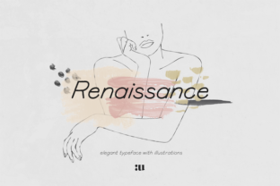 Renaissance: A Minimalist Handwritten Display Font for Editorial Design