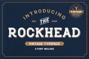 Rockhead Typeface Review: Bold Display Fonts for Campaign Impact