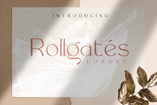 Rollgates Typeface Review: A Sophisticated Display Font for Brand Identity