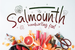 Salmounth: The Handwritten Display Font for Standout Campaigns
