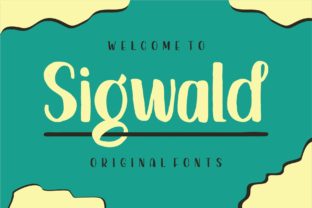 Sigwald Display Font Review for Crafters and Makers