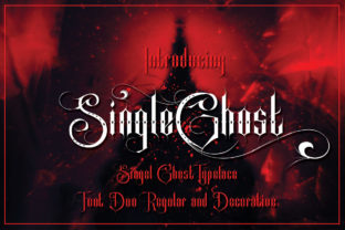 Single Ghost Typeface Review for Gothic Branding