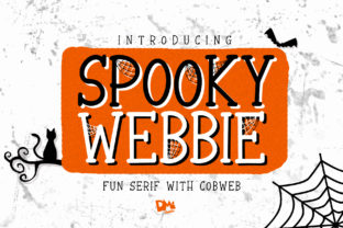 Spooky Webbie: The Perfect Halloween Font for Creators