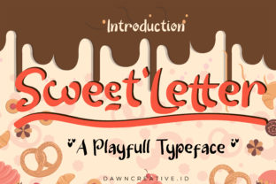 Sweet Letter: The Adorable Display Font for Handmade Brands
