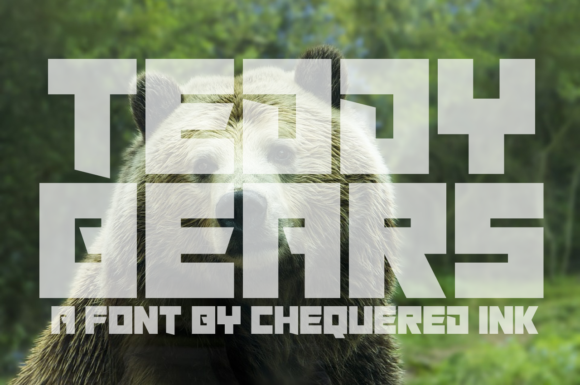 Teddy Bears: The Playful Display Font for Scroll-Stopping Brand Visuals