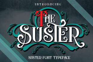 The Suster Display Font for Standout Campaign Visuals